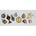 1/2" Die Struck Soft Enamel Charm